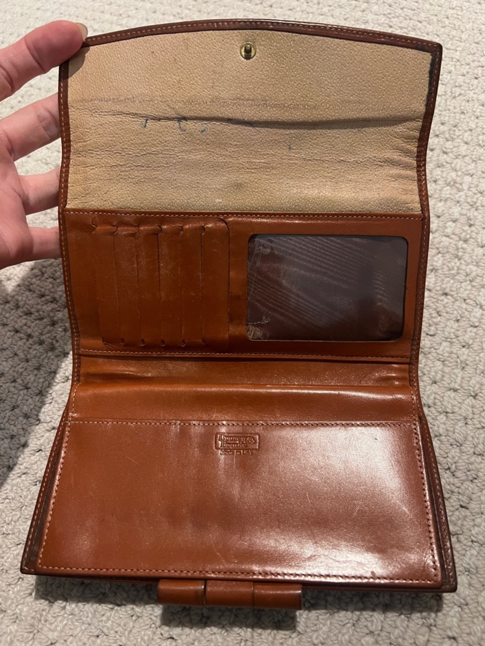 Vintage dooney & Bourke leather wallet - Picture 4 of 8